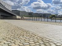 Berlin Cityscape: Reflections on Water and Asphalt