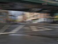 Berlin Cityscape with Waterfront Bridge and Urban Road