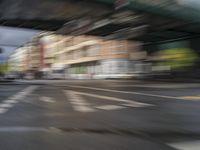 Berlin Cityscape with Waterfront Bridge and Urban Road