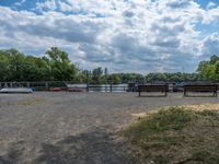 Berlin's Coastal Harbor: River Jetty and Pier