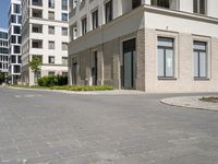 Berlin Cobble Stone Road under a Clear Sky