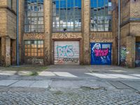 Berlin Streets: Cobblestones and Graffiti Walls