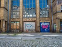 Berlin Streets: Cobblestones and Graffiti Walls