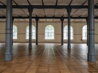 Dancing in Berlin: Warehouse Interior in Daylight