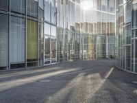 A Sunny Day in Berlin: Facades Bathed in Sunlight