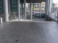 Berlin Day: Modern Building with Grey Flooring