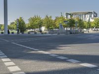 A Day in Berlin: Tree, Sunlight, and Road Surface