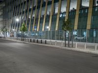 Berlin Financial District Night View