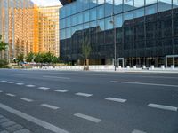 Berlin: Futuristic Architecture in the Financial District at Dawn