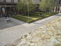 Berlin, Germany: Aerial View of the Alte Nationalgalerie