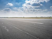 Berlin, Germany: Asphalt Road in the Urban Landscape