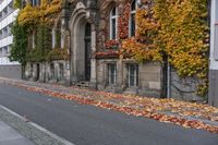 Autumn Road in Berlin, Germany: Exploring the City