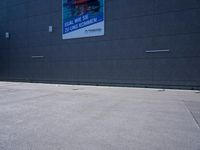 Berlin, Germany: Blue Tile Wall in Modern Architecture