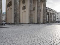 Brandenburg Gate in Berlin, Germany: Classic Architecture and Urban Landscape