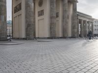 Brandenburg Gate in Berlin, Germany: Classic Architecture and Urban Landscape
