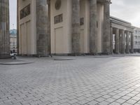 Brandenburg Gate in Berlin, Germany: Classic Architecture and Urban Landscape