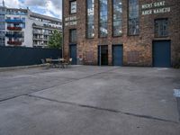 Berlin, Germany - Brick Facade under Clear Sky