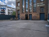 Berlin, Germany - Brick Facade under Clear Sky