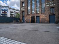 Berlin, Germany - Brick Facade with Clear Sky 003