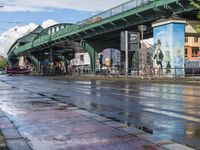 Berlin, Germany: Bridge in the Cityscape