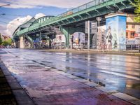 Berlin, Germany: Bridge in the Cityscape