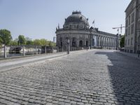 Berlin, Germany - City Road with Low Buildings 002