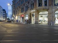 Berlin, Germany: City Road at Night