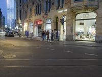Berlin, Germany: City Road at Night