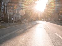 City Road in Berlin, Germany: A Stunning Autumn View