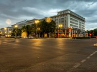 Berlin, Germany - City Street at Dawn