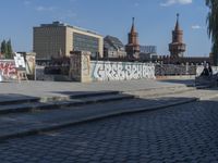 Berlin, Germany cityscape with classic architecture and urban design