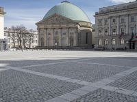 Berlin, Germany Cityscape with Classic Architecture and Open Spaces