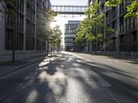 Berlin, Germany: Cityscape Straight Down the Road