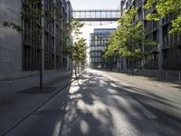 Berlin, Germany: Cityscape Straight Down the Road