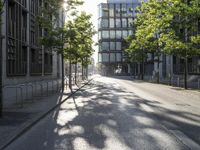 Berlin, Germany: Cityscape Straight Down the Road