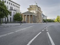 Berlin, Germany - Classic Architecture at Brandenburg Gate 001