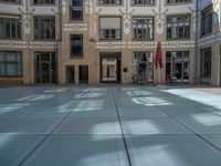 Berlin, Germany: A Classic Brick Wall Courtyard