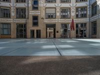 Berlin, Germany: A Classic Brick Wall Courtyard