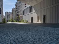 Berlin, Germany: Clear Sky and Modern Architecture in the Business District