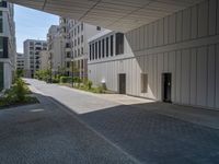 Berlin, Germany: Clear Sky and Modern Architecture in the Business District