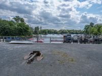 Berlin, Germany: Coastal Pier Overlooking the Ocean