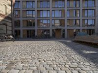 Berlin, Germany Cobblestone Brick Building