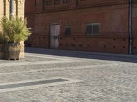 Berlin, Germany: Courtyard Brick Buildings