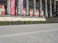 Historic Architecture and Cobblestone Roads in Berlin, Germany