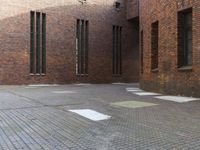 Berlin, Germany Industrial Brick Warehouse 001