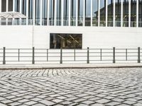 Berlin, Germany: Modern Architecture and Cobblestone Streets at Dawn