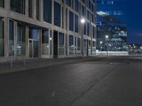 Berlin, Germany: Night Cityscape with Modern Architecture