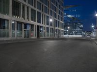 Berlin, Germany: Night Cityscape with Modern Architecture