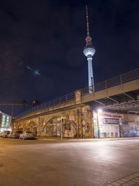 Berlin, Germany: Nighttime View of City Architecture