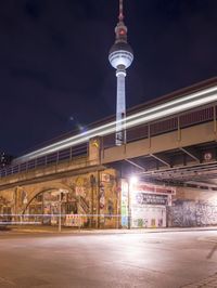 Berlin, Germany: Nighttime View of City Architecture